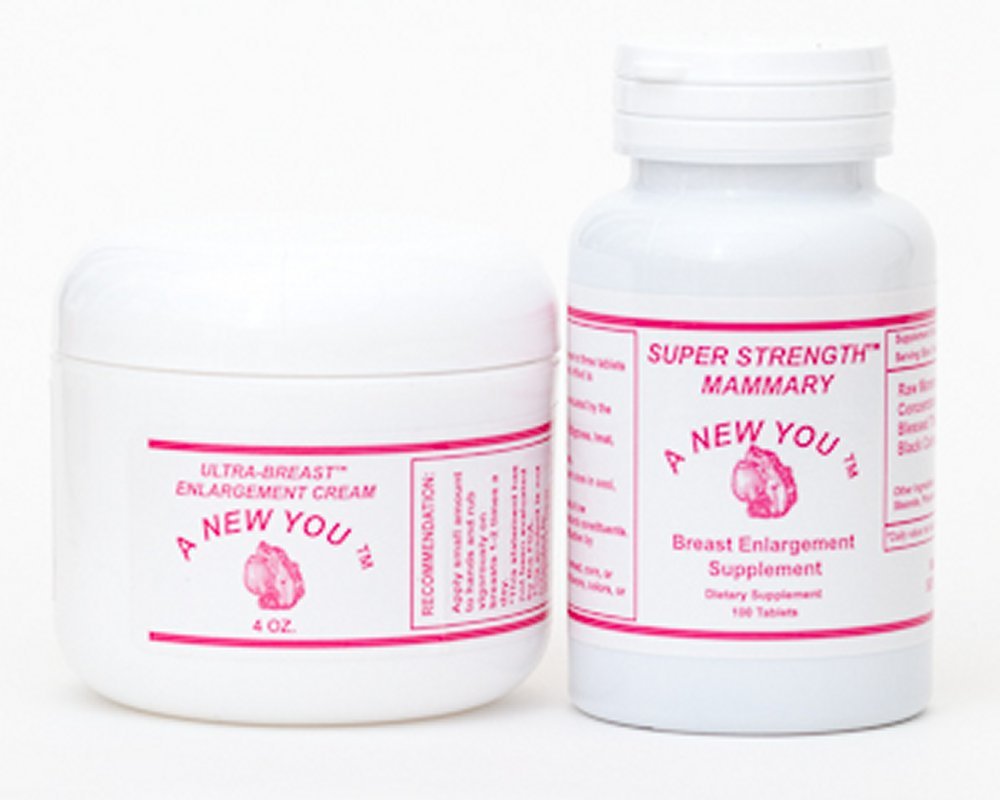 SOR, Inc.Breast Enlargement Pills and Cream Duo for Crossdressing and Transgender by Cross-Dress