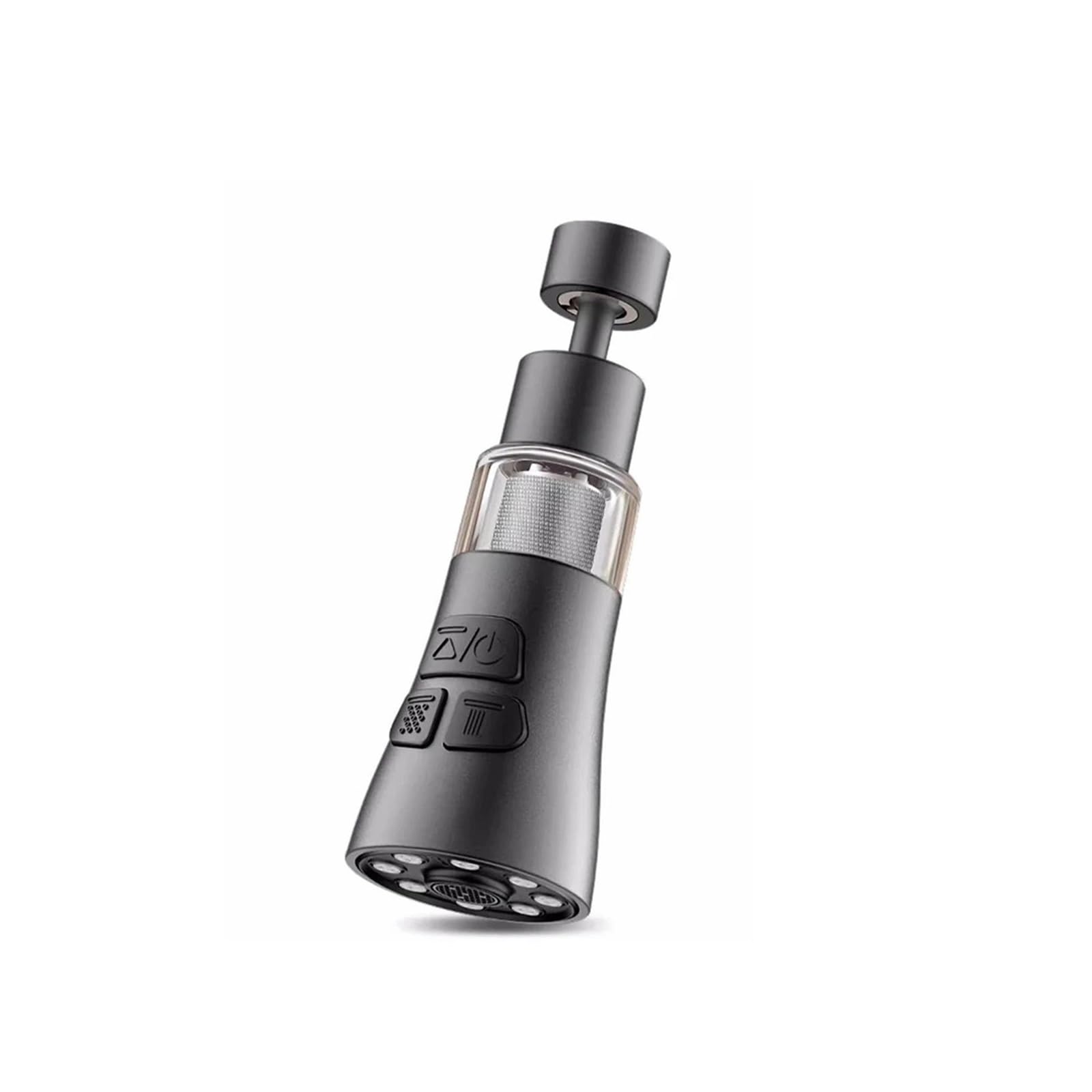 BPABDEITR Tap Spray Head 360 Rotate 3-in-1 Swivel Compact Kitchen(Grijs)