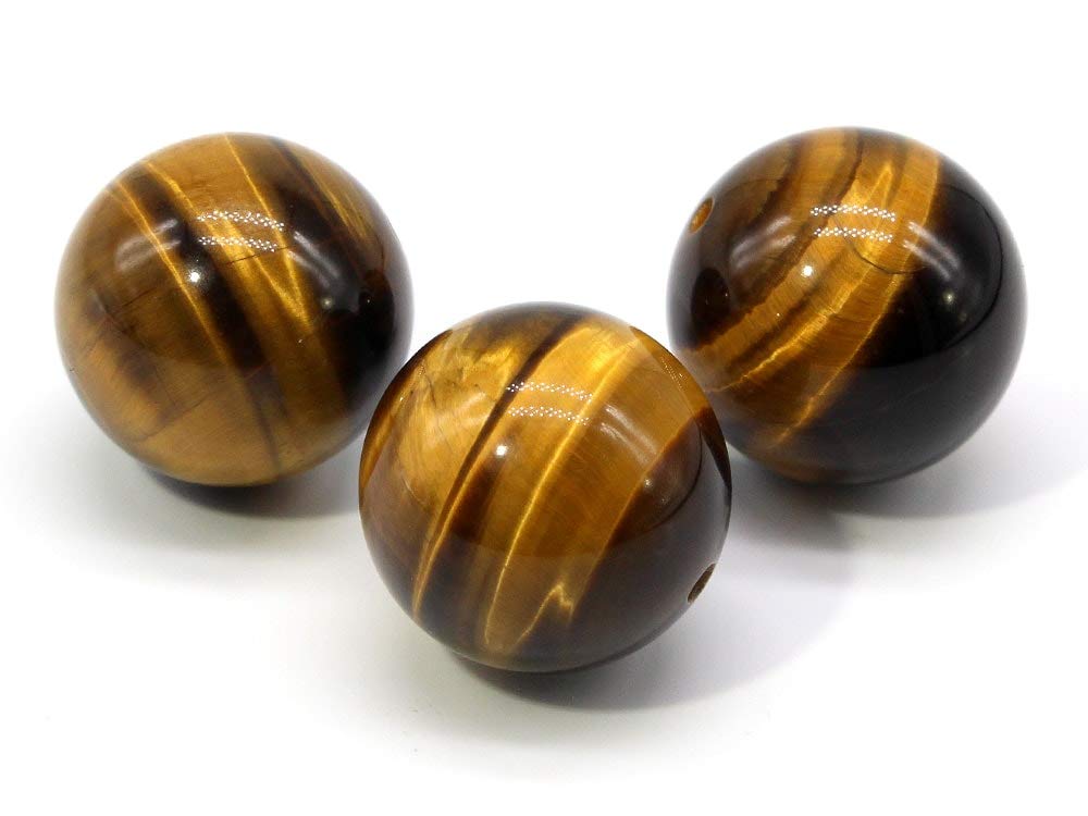 Amazon.co.jp: (SAJ) 1粒売り AAA イエロータイガーアイ 14mm 