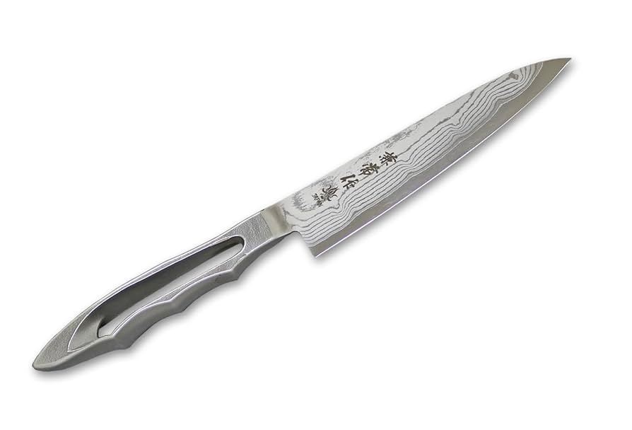 Amazon｜KC-194 関兼常 三ノ池シリーズ ダマスカス包丁 ペティ