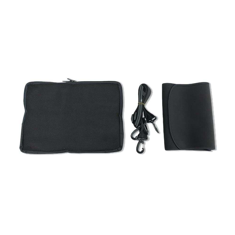 Étui rectangulaire en fibre de carbone et fibre de verre pour violon 4/4 avec sac de partitions (blanc 1)