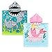 NovForth Kids Beach Towel for Boys Girls, Hooded Bath Towel Wrap, Toddler Pool Towel with Hood