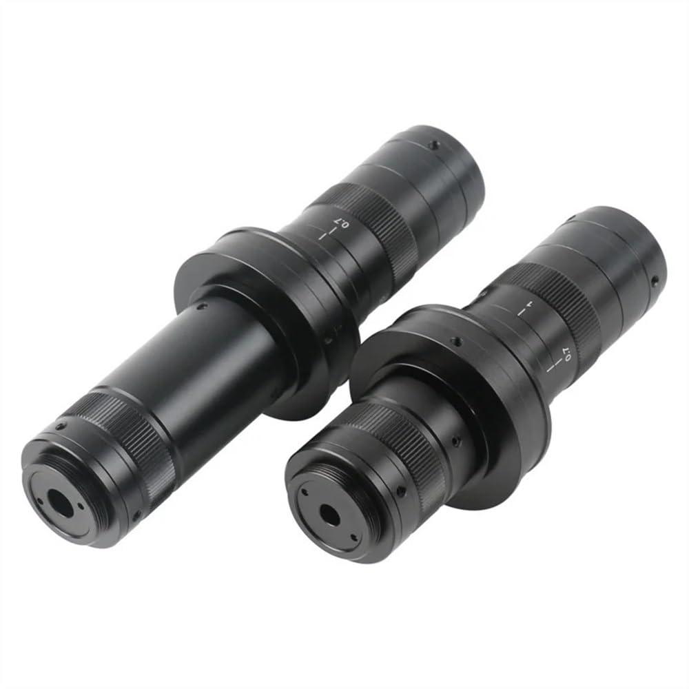 Mikroskop 169X 225X 253X 338X Einstellbarer Mikroskop-Zoom C-Mount-Objektiv 0,7X-4,5X Kontinuierliches Monokularobjektiv for HDMI-VGA-USB-Kamera(26X-169X)