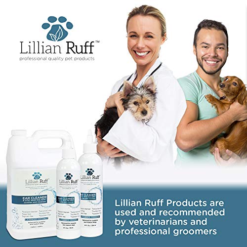Lillian Ruff Ear Cleaner for Dogs and Otic Wax Solvent with Aloe - Coconut and Lavender Scent - Dissolve Wax and Eliminate Ear Odors with Tea Tree Oil and Bee Propolis - Safe for Sensitive Ears - Thumbnail 6