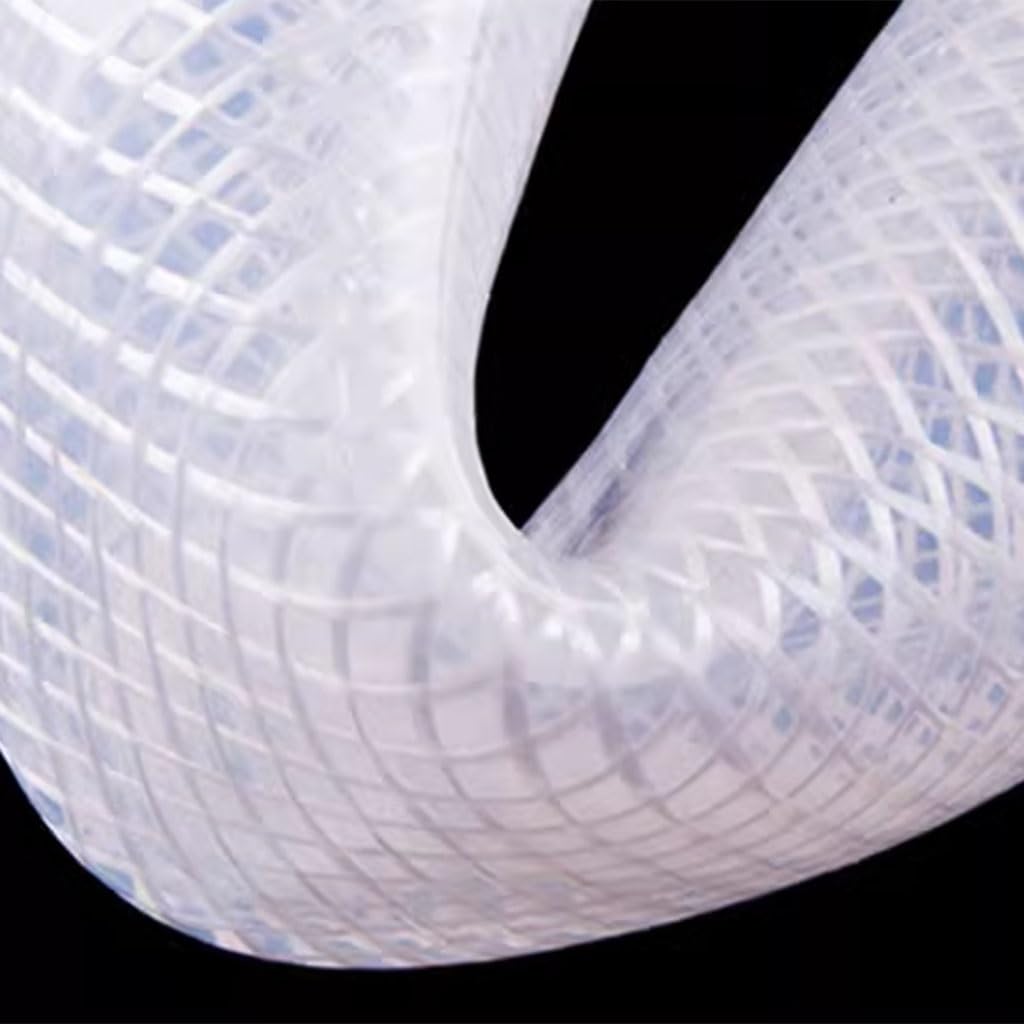 Tubo Intrecciato In Silicone Rinforzato Per Uso Alimentare - Alta Pressione 260°C, Nuovo