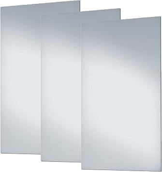 Dulles Glass Home Gym Mirror, 36X60 inch, Large Exercise Full Body Mirror for a Martial Art Studio, School Gyms, Fitness, and Yoga Studio, Wall Mounted for Yoga, Bedroom, Dance. Wall Mounted -3PCS