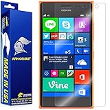 ArmorSuit MilitaryShield - Nokia Lumia 730 / Nokia Lumia 735 Screen Protector Anti-Bubble & Extreme Clarity HD Shield + Lifetime Replacement