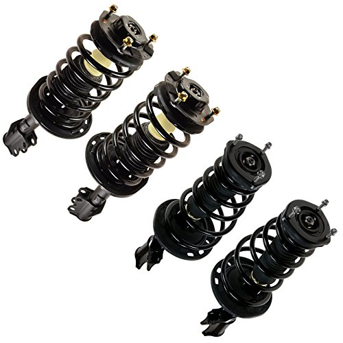 Image of TRQ Front and Rear Strut & Coil Spring Assembly Set Driver & Passenger Sides Compatible with 04-06 Toyota Camry