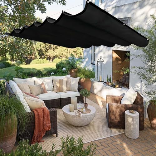 Voile d'ombrage imperméable bloquant 98% UV pour stopper la chaleur