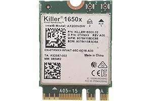 Killer Wi-Fi 6 AX1650: Amplify Your Connectivity to Stupendous Levels