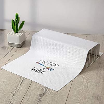Funny Kitchen Towels and Dishcloths Sets of 4 - Dish Towels for Washing Drying Dishes - Decorative Waffle Towels, Hand… 51miEDb87TL. SS400