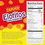 Diana Elotitos Crunchy Corn Kernel Snacks, Spicy Hot Piquete Flavor, 4.05 Oz (Pack of 8)
