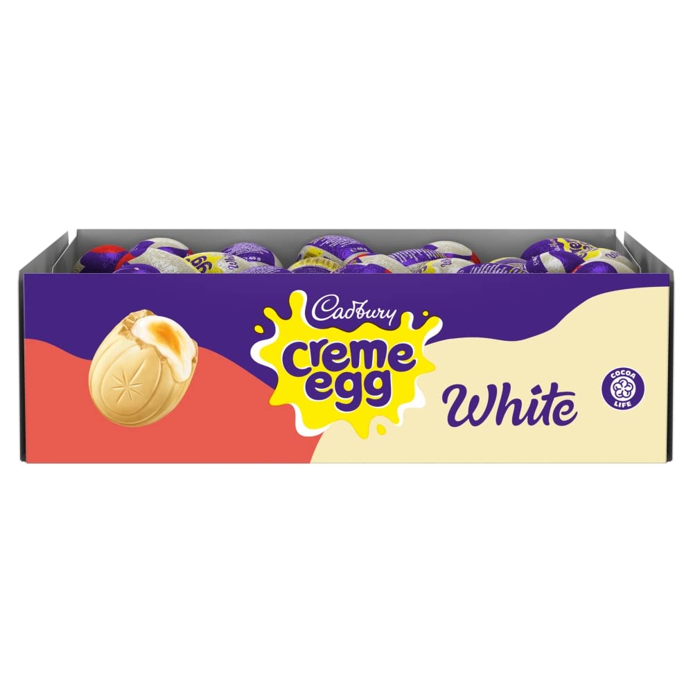 Cadbury White Creme Egg Single 40g (Pack of 48)