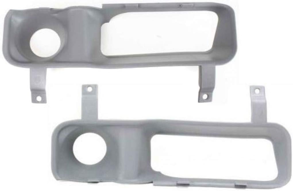 For Dodge Ram 1500 Fog Light Cover 1994-2002 Driver and Passenger Side Pair/Set | Paint to Match | DOT/SAE Compliance | CH1038101 + CH1039101 | 55076601 + 55076600