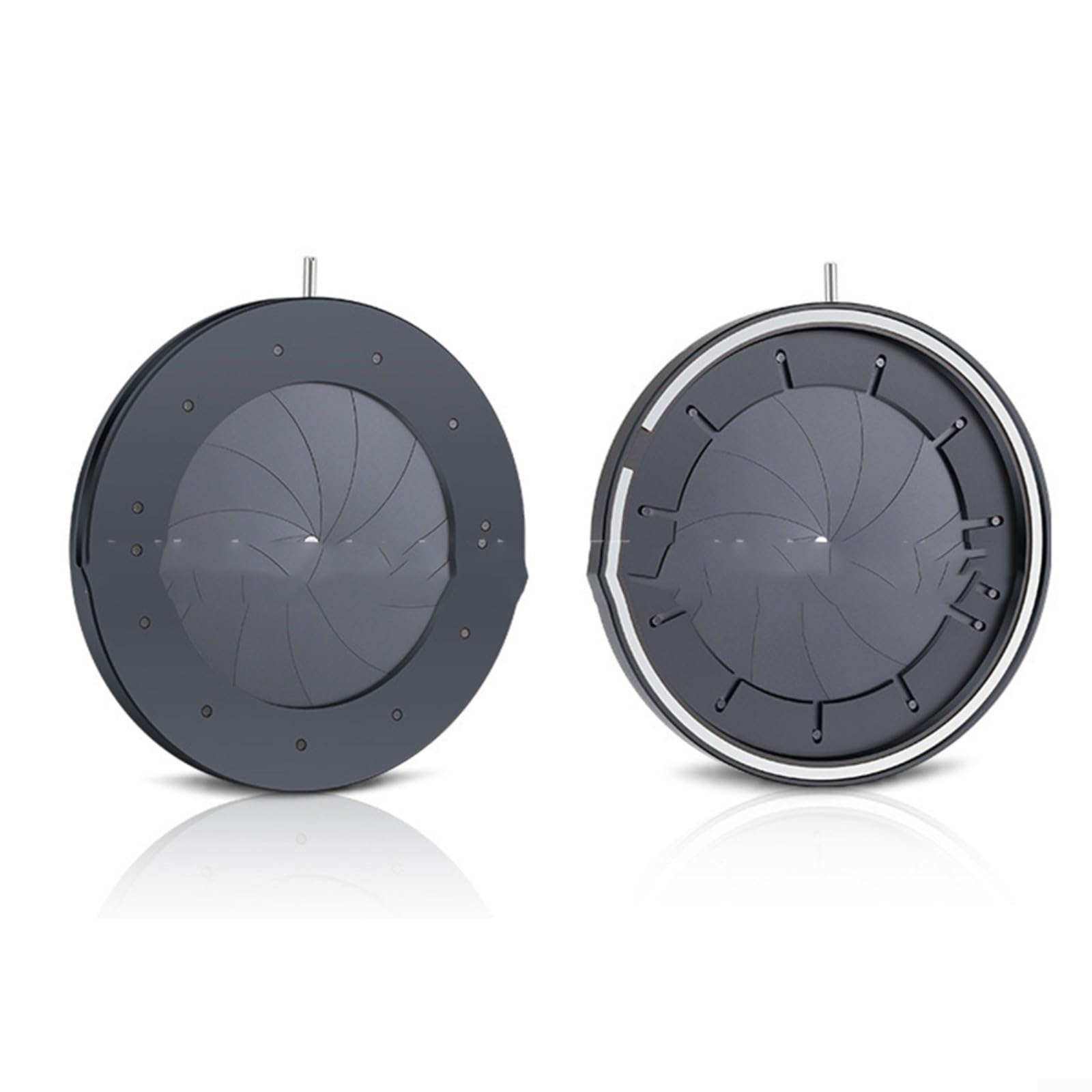 Diafragma de apertura de iris ajustable de 4 a 50 mm con 11 cuchillas para control de luz