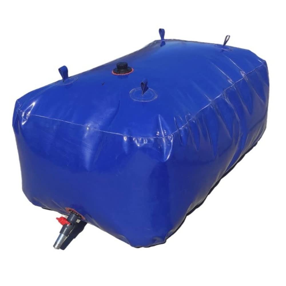 Deposito Agua 500 600 1000 1500 3000 Litros Exterior Bolsa de Agua Flexible Bolsa de Agua de Gran Capacidad Bolsa de Almacenamiento de Agua Al Aire Libre PortáTil Grande Gruesa Plegable Coche Flexible