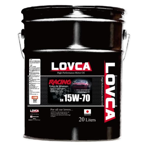 Amazon | LOVCA RACING 15W-70 20L SN エンジンオイル □LR1570-20