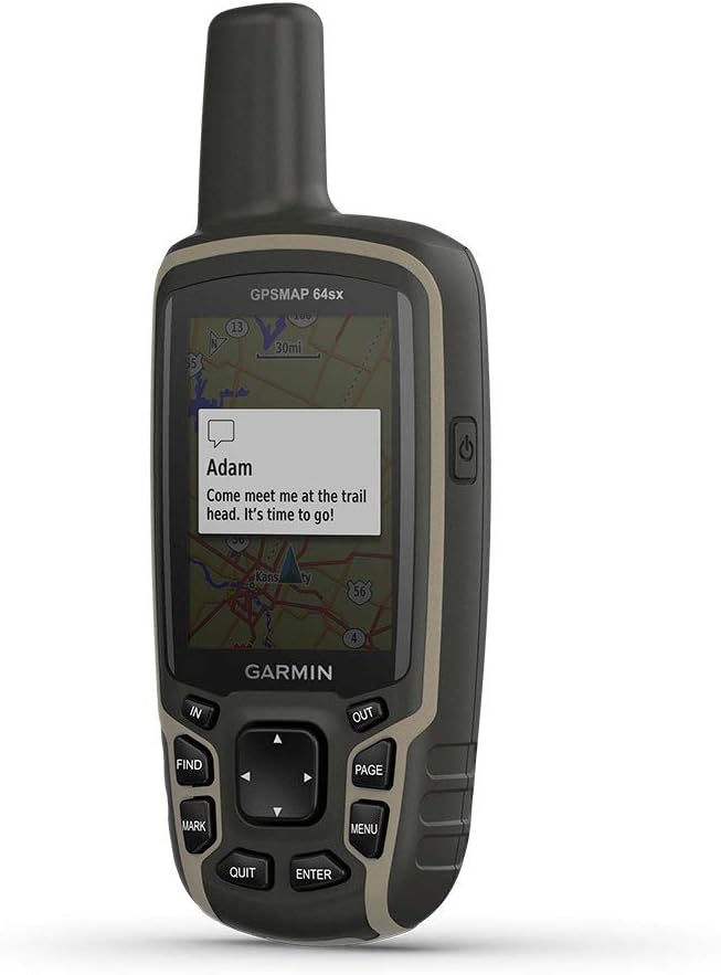 Garmin Gpsmap 64SX Handheld GPS with Navigation Sensors 010-02258-11
