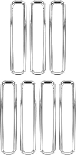 Insertos de parrilla delantera para Jeep Wrangler TJ 1997-2006 (cromado)