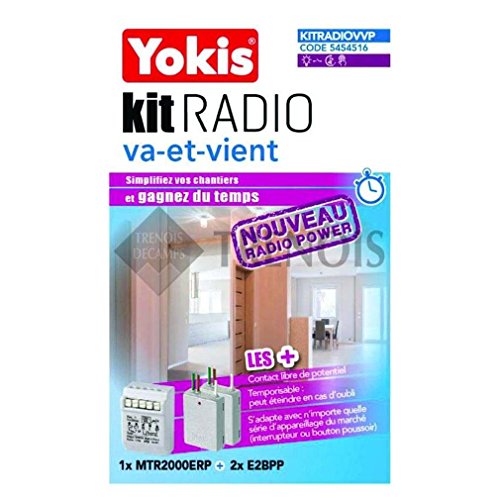 kit radio - va et vient - power - yokis kitradiovvp