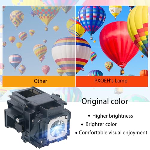 Image of ELP-LP76 V13H010L76 for Epson PowerLite Pro G6270W G6050W G6550WU G6750WU G6800 G6900WU G6970WU EB-G6900WU EB-G6970WU EB-G6550WU EB-G6570WU EB-G6450WU EB-G6050WNL Projector Replacement Lamp Bulb