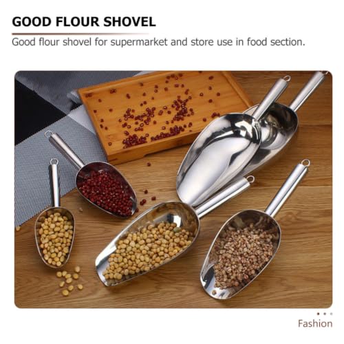 Pala de arroz y hielo en acero inoxidable ULTECHNOVO set de 2 piezas color plata para tiendas 4