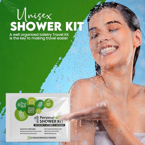 Compact-Personal-Shower-Kit-To-Go-Green--Your-Hygiene-Companion-for-Travel-Gym-Camping-Shower-on-the-Go-Shampoo-Soap-Towel-All-in-One-1