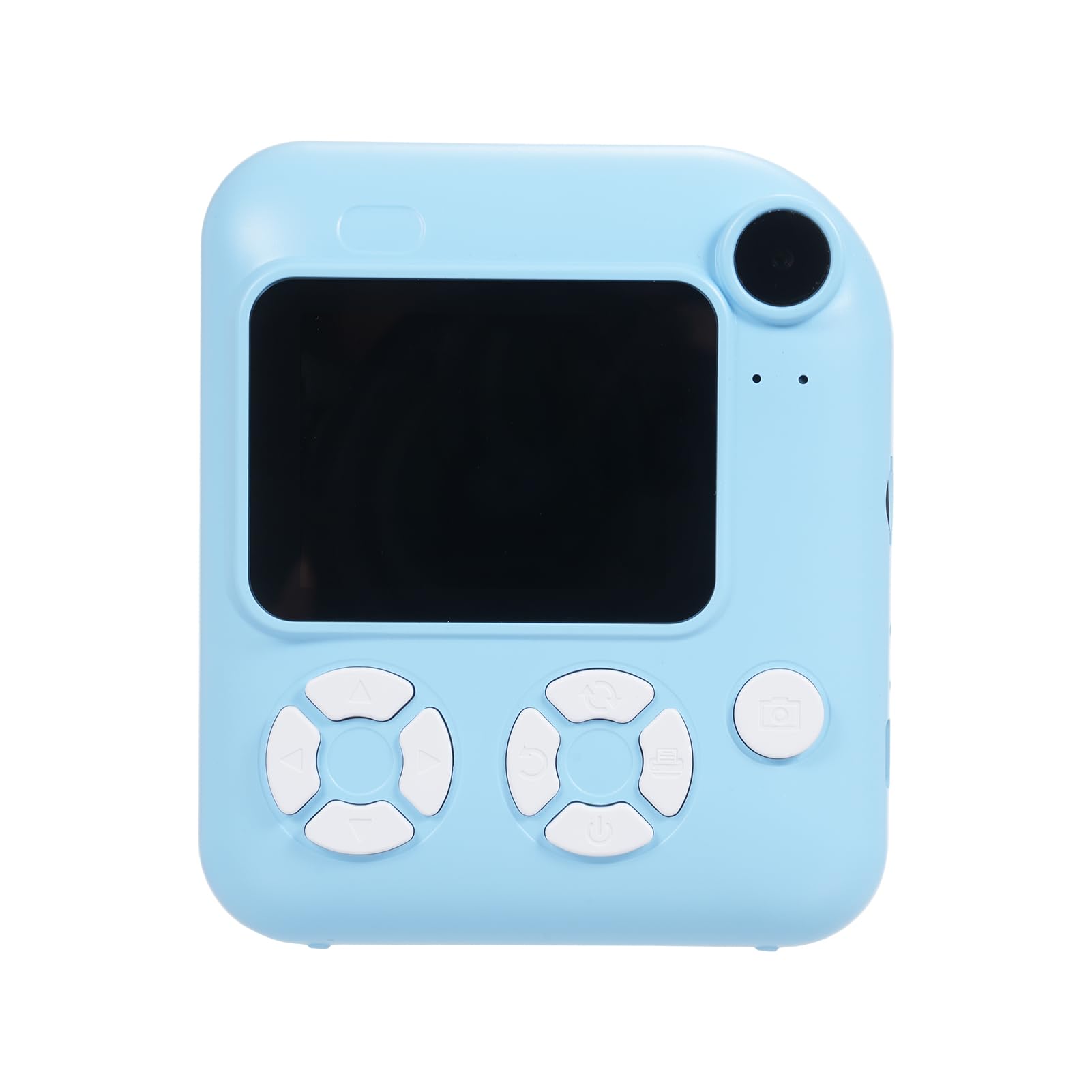 Fotocamera con Stampa Istantanea per Bambini, Divertente e Multifunzionale, Cattura Video 1080P per Bambini Dai 3 Anni in su Blu con Scheda da 32 GB e 5 Rotoli di Carta (BLUE)