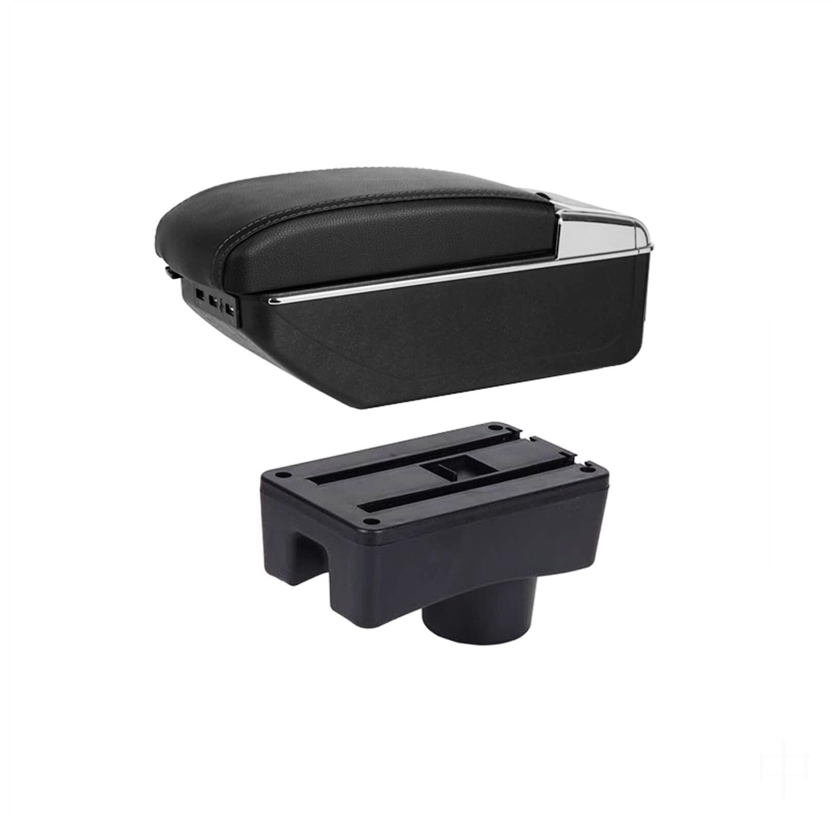 Car Armrest Cushion For Toyota For Aygo X 2022 Retrofit Center Armrest For Box with USB Charging and Ashtray
