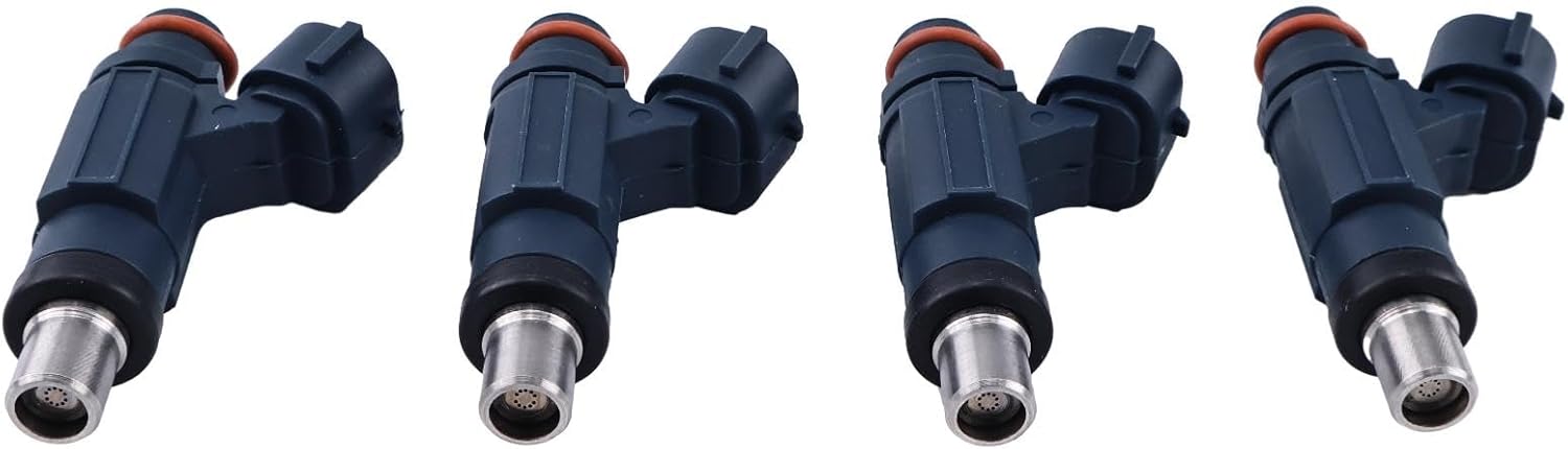 4PCS Fuel Injector 49033-0010 490330010 compatible with Kawasaki KX450F KFX450R compatible with Ninja ZX-14 ZX-10R