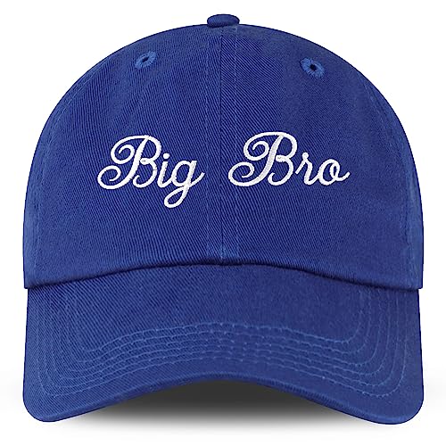 Trendy Apparel Shop Youth Size Big Bro Embroidered Unstructured Cotton Baseball Cap