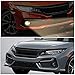 DNA MOTORING FL-ZTL-373-SM Pair of Fog Lights Compatible with 13-15 Accord / 13-21 Civic / 19-20 HR-V / 15-20 Fit,Smoked Lens