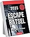 Produktbild Abreißkalender Escape Rätsel 2023: Jeder Tag ein Abenteuer | Tagesabreißkalender mit Rätseln zum Aufstellen