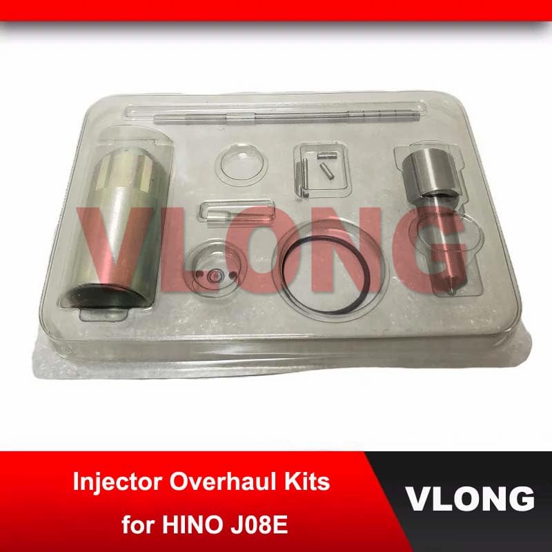 Injector Overhaul Kits for Kobelco 330-8 220-8 350-8 Excavator Hino J08E 095000-6610 6611 6612 6613 23670-E0020 23670-E0021 - (Style: A, Color: 095000-5272)