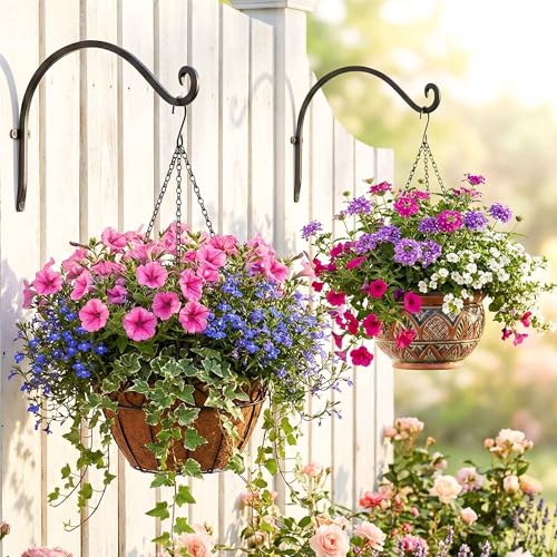 Sturdy 12-Inch Black Bird Feeder Hangers - 2 Pack 6 Sturdy 12-Inch Black Bird Feeder Hangers - 2 Pack - Image 6