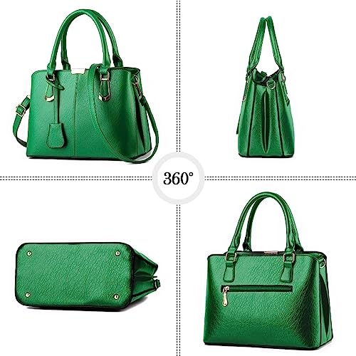 Image of XingChen Purses and Handbags for Women Fashion Messenger Bag Ladies PU Leather Top Handle Satchel Shoulder Tote Bags