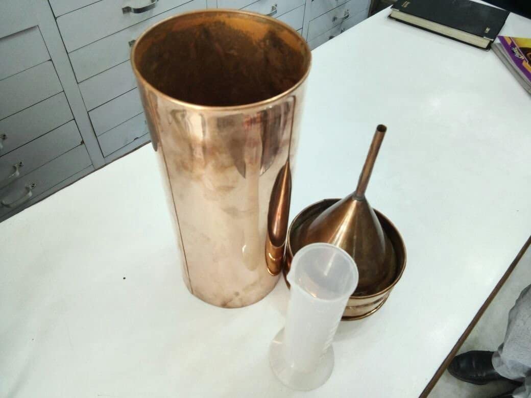 Witeg Rain Brass with Measuring Cylinder | Rain Gauge | Rain Gauge Brass |-picture-16