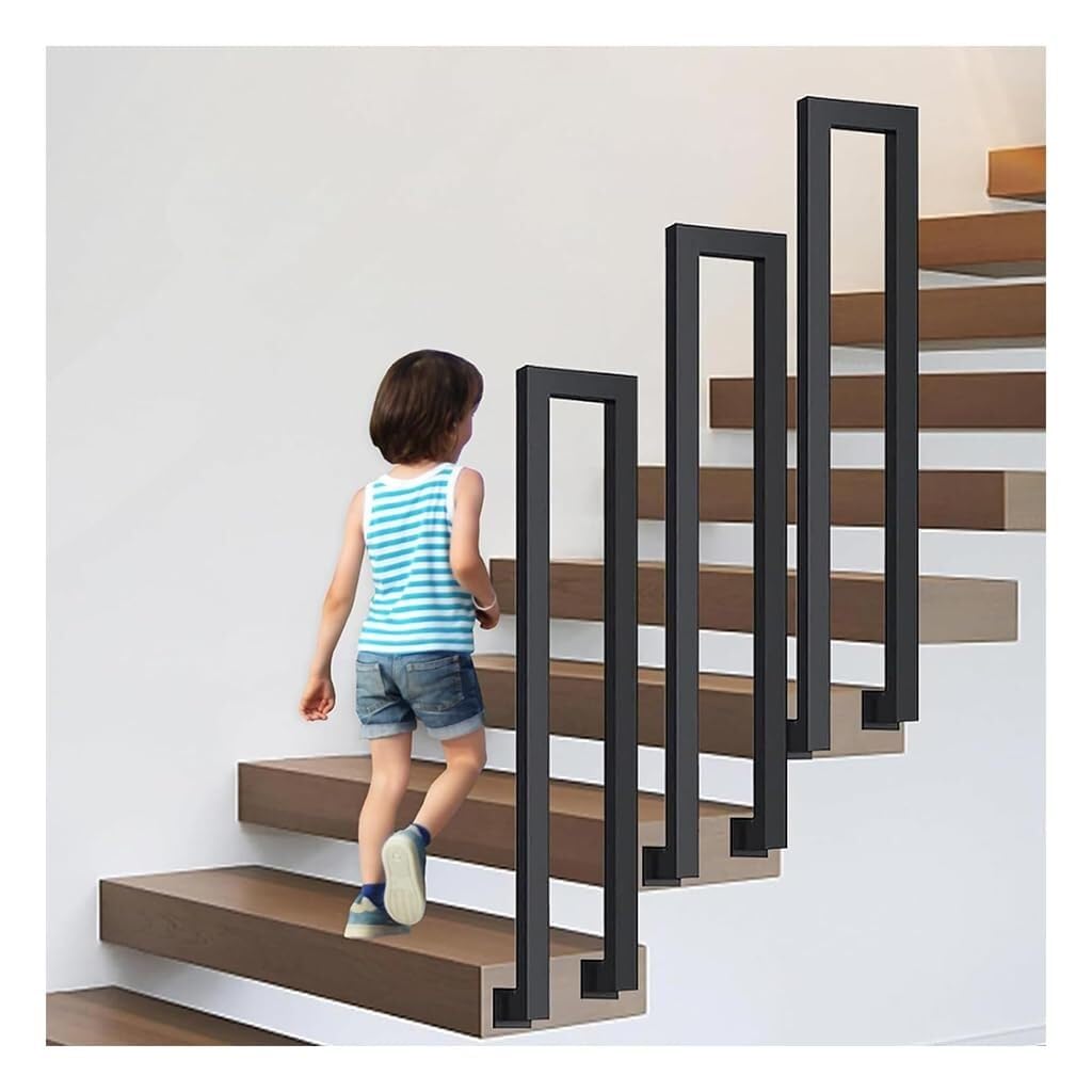 Garde-corps en U haut de gamme au design minimaliste pour loft