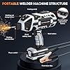 Portable Handheld Welding Machine - 110V IGBT Inverter Handheld Welder, 20-120A Portable ARC Welder, Hot Start & Anti-Stick for 3/32"-1/8" Welding Rods, Father's Day Gift for Men(Grey) #5