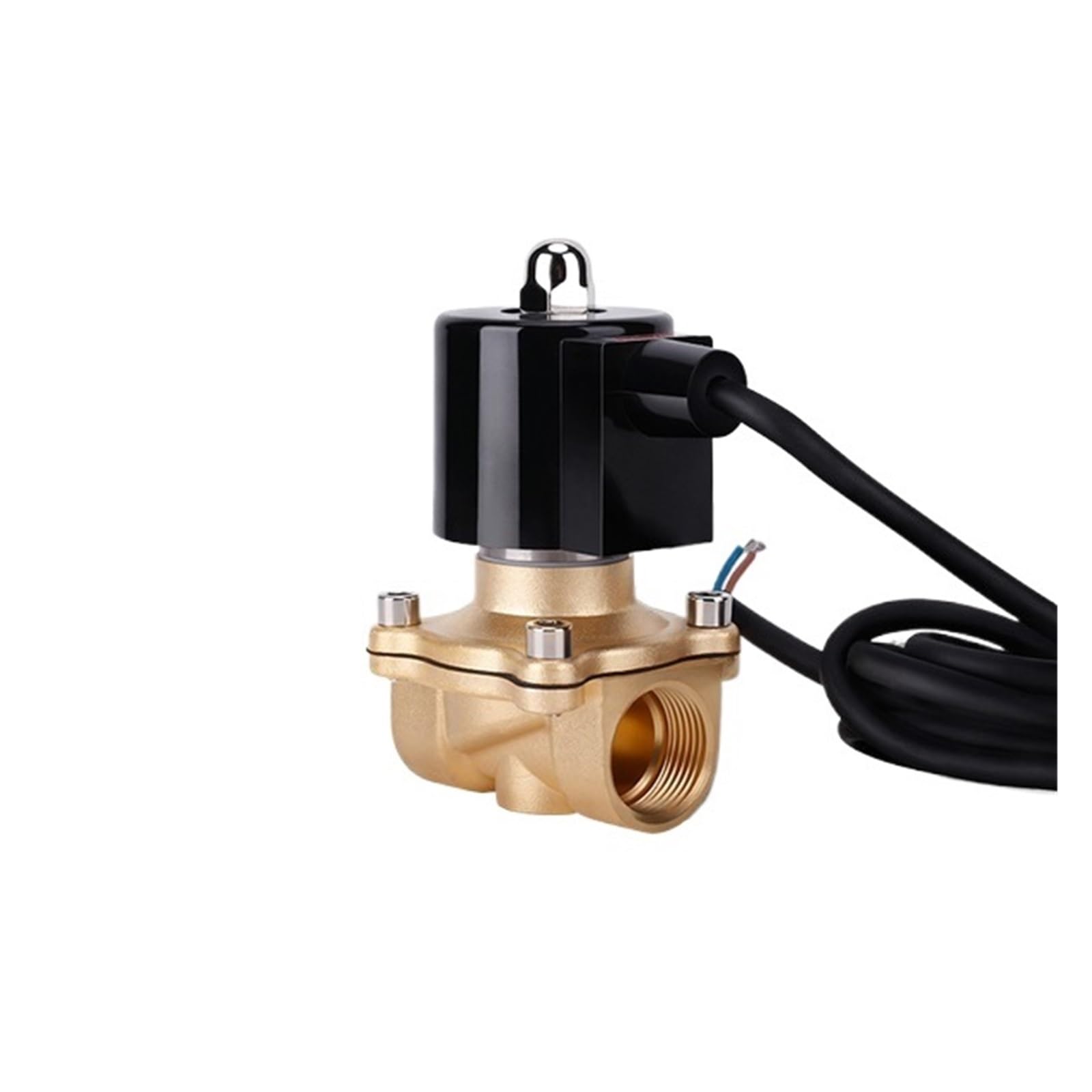 Électrovanne DN20 laiton 24V étanche avec joint EPDM pour contrôle de débit jet d'eau