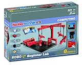 fischertechnik robo pro Einsteiger Robotik-Komplettset für Kinder ab 8 Jahre mit XS Motor und Sensoren