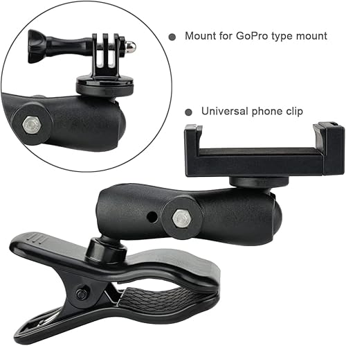 Miniatura 2 de Soporte para teléfono de guitarra, soporte de cámara de acción para guitarra