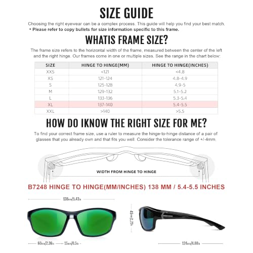 Image of B.N.U.S Non-Polarized Corning Glass Lens Wrap Around Sunglasses Men Women | UV Protection Scratch-Resistant Multi-Color Paint-Free Light Grilamid Frame Running Cycling Sport Fit