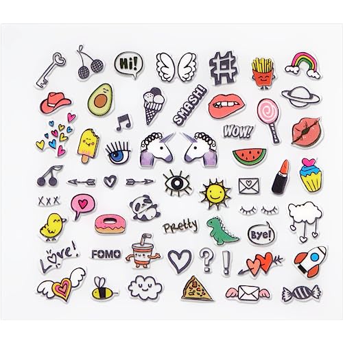 Autocollants pour ongles Le Bonheur Vous Va Bien 1 u - vue 3