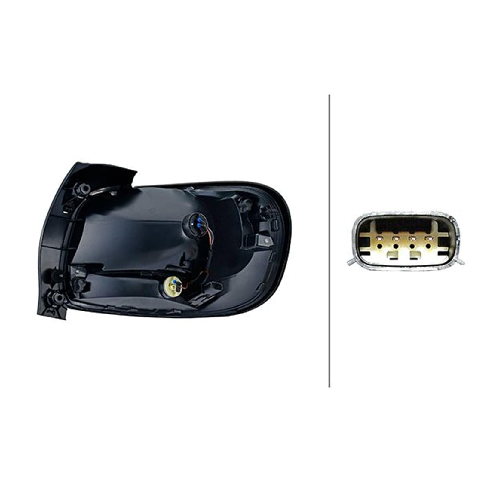 Hella FAN POST SX CITROEN C3 AIRCROSS 06/17-> - 2SD012516111