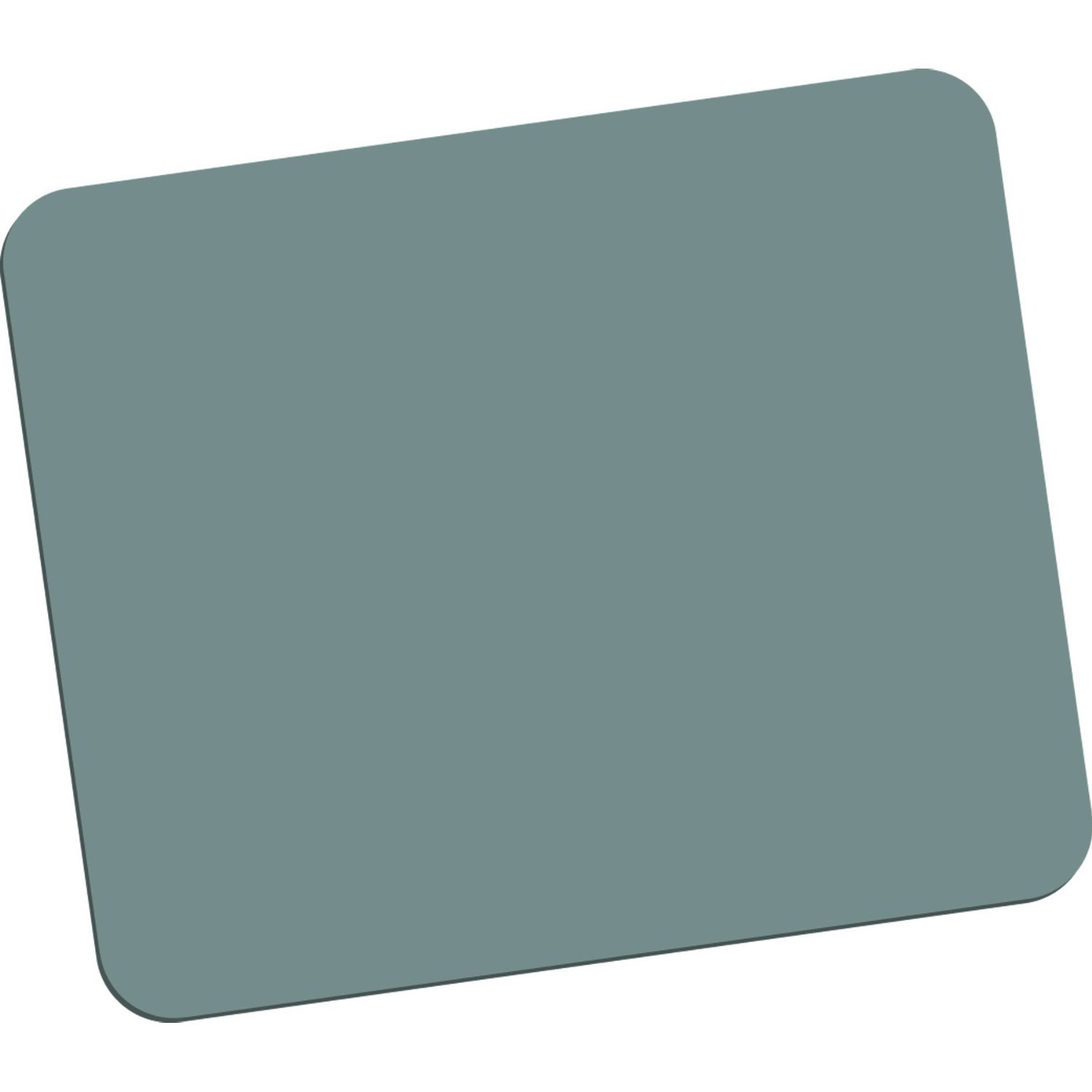Fellowes Mauspad aus Schaumstoff, Mousepad mit Rutschfester Unterseite, langlebige Polyesteroberfläche, aus 50% recyceltem Material, Maße: 18,6 x 22,4 x 0,6 cm, Farbe: grau