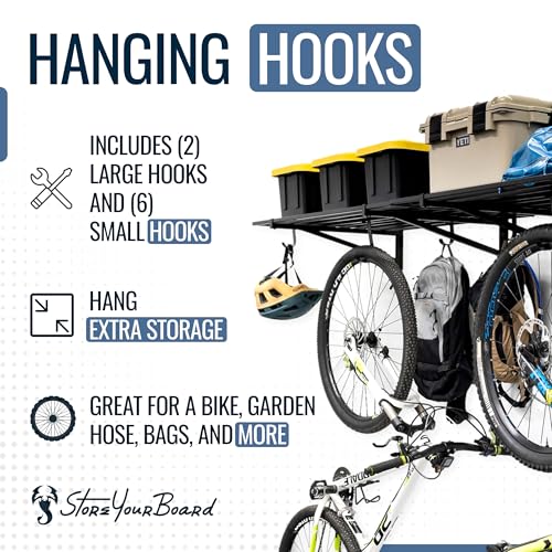Storeyourboard 06749 2 Pack Heavy Duty Garage Wall Shelves thumb #2