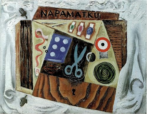Tableau nature morte par Josef Čapek impression sur toile de style cubiste pour mur 60x90cm