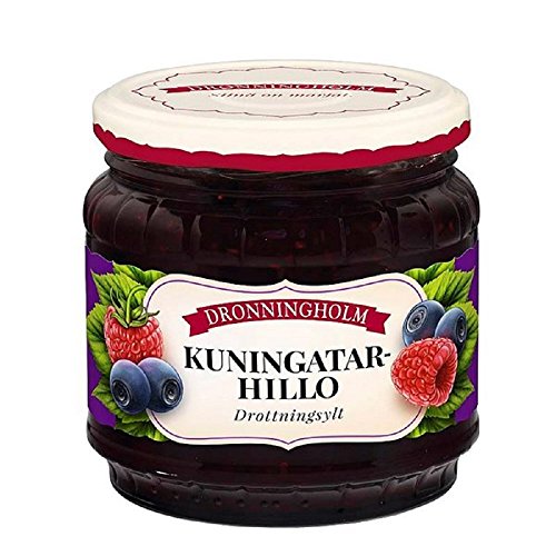 Dronningholm Raspberry - Blueberry - Original - Finnish - Jam 440 g image 2
