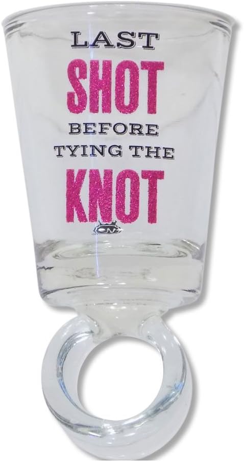 Last Shot Shot Glass Ring